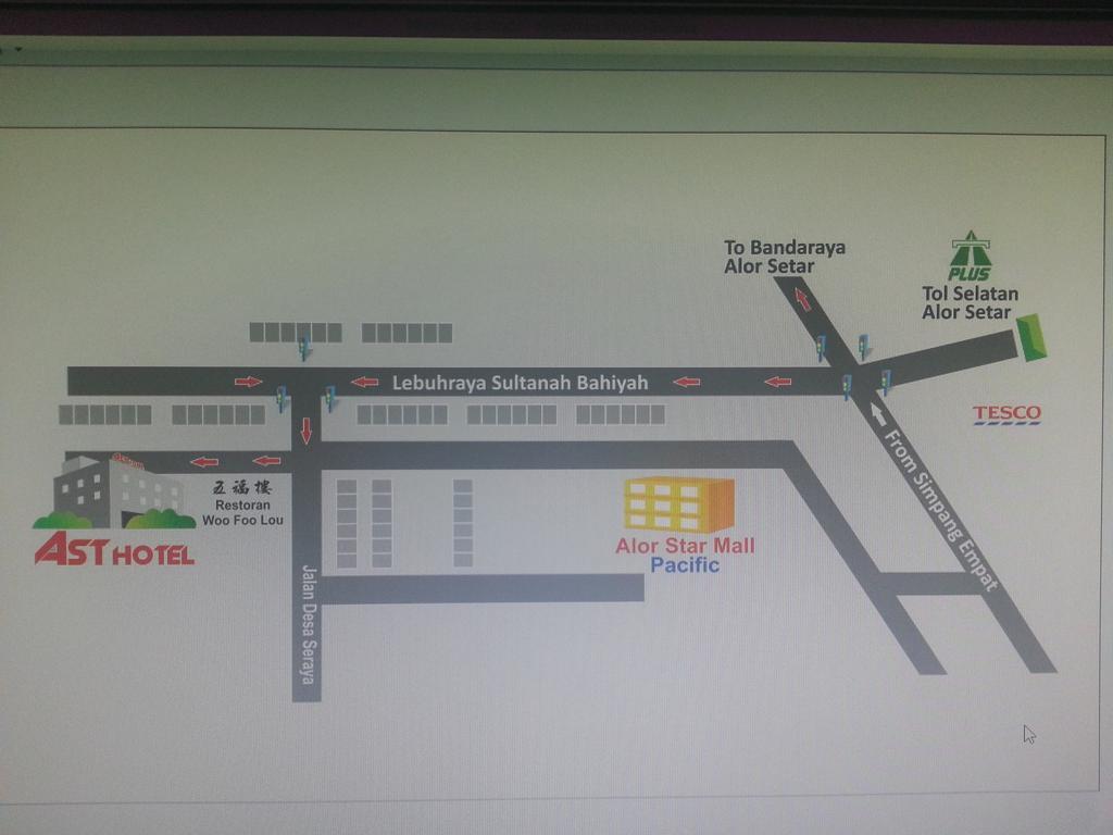 Ast Hotel Alor Setar Zewnętrze zdjęcie